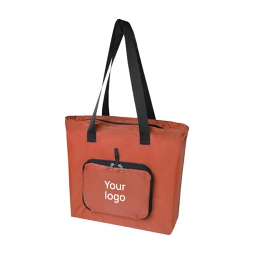 Tote bag pieghevole in RPET ECOFOLD