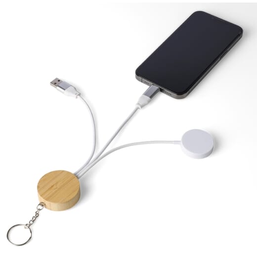 Portachiavi con cavi di ricarica TPE MEI