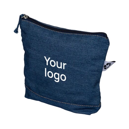 Necessaire in denim riciclato ORIN