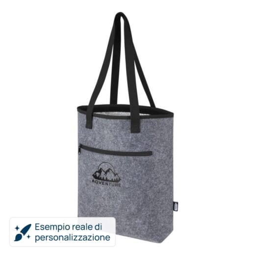 Borsa termica in feltro riciclato FELTA 12L