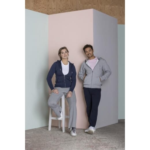 Felpa unisex con zip intera ARORA