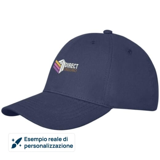 Cappellino a 6 pannelli DAVIS