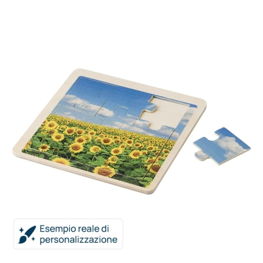 Puzzle personalizzabile in legno ALVARO
