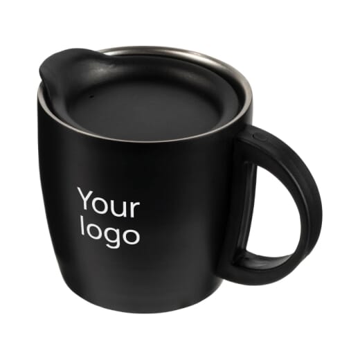 Tazza da viaggio con coperchio RANIA 350 ml