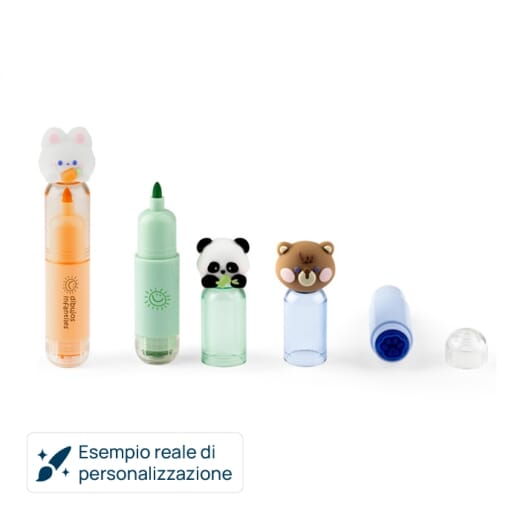 Set di 3 penne per bambini TROPICAL