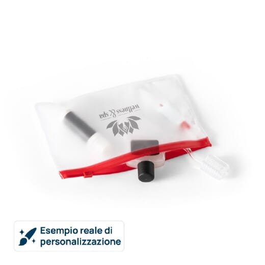 Pochette con chiusura a cursore INGRID