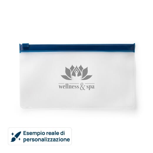 Pochette con chiusura a cursore INGRID