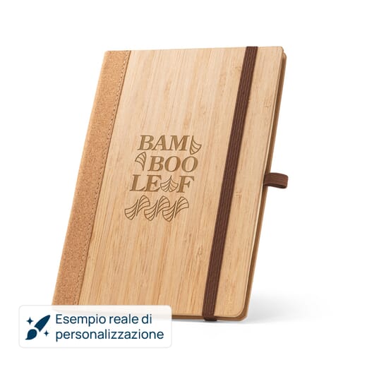 Block notes A5 in bambù ORWELL