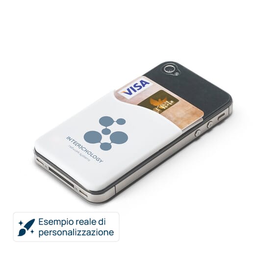 Portatessere per smartphone in silicone SHELLEY