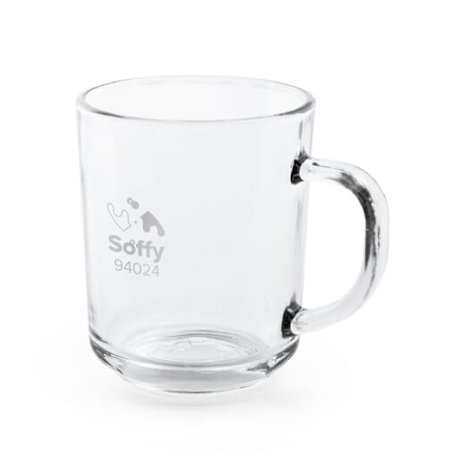 Tazza in vetro SOFFY - 230 ml