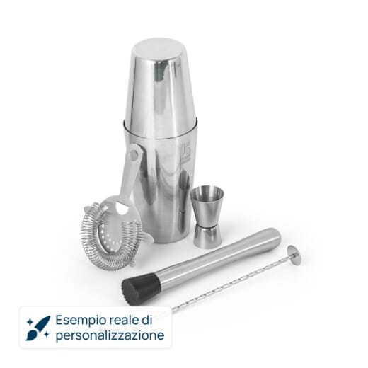 Set da cocktail in acciaio inox BRAMBLE