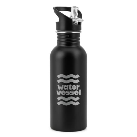 Borraccia in acciaio con cannuccia EDBERG - 690 ml