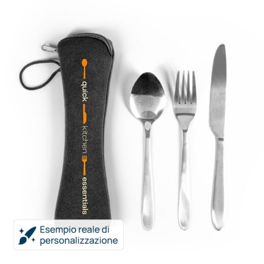 Set di posate in acciaio WILEY