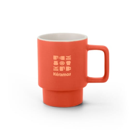 Tazza in ceramica con finitura opaca KUERTEN - 330 ml