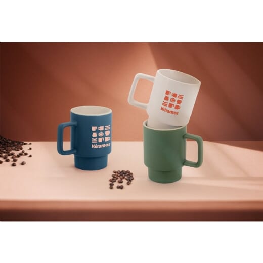 Tazza in ceramica con finitura opaca KUERTEN - 330 ml