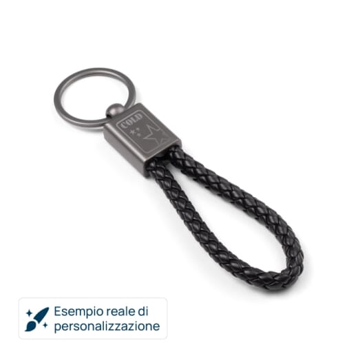Portachiavi con cordino intrecciato KETCHUM