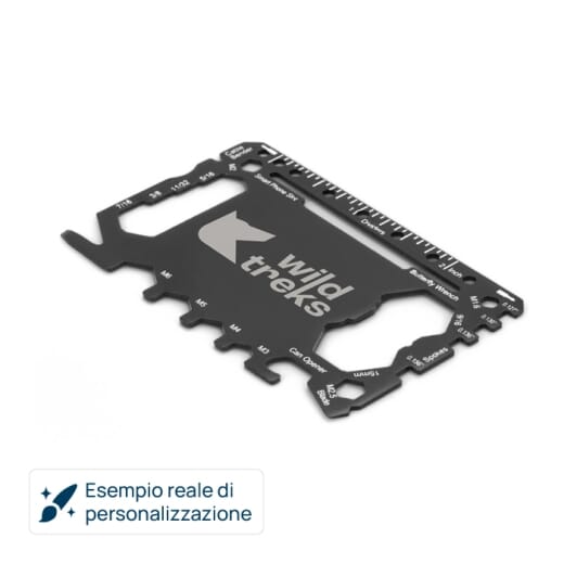 Carta multifunzione in acciaio inossidabile PEEBLES