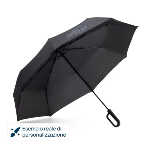 Ombrello con manico moschettone CAMILLE