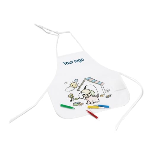 Grembiule da colorare per bambini NILO