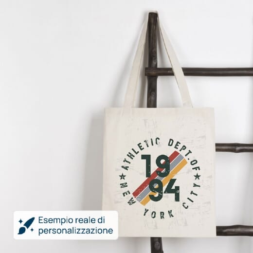 Shopper LONGISH cotone 180g personalizzata