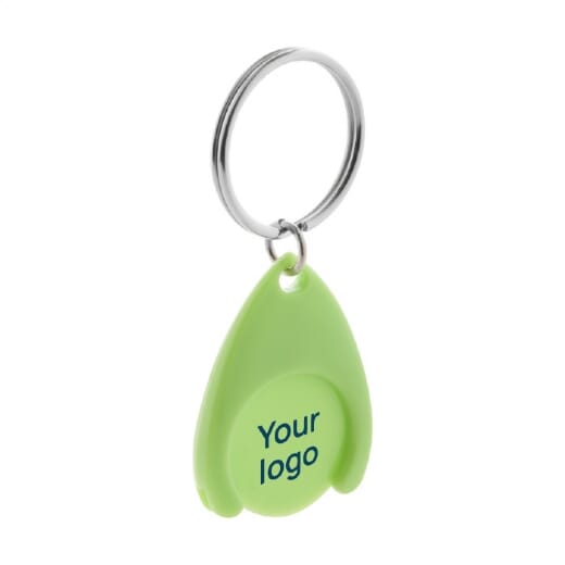 Portachiavi aziendali NELLY con gettone