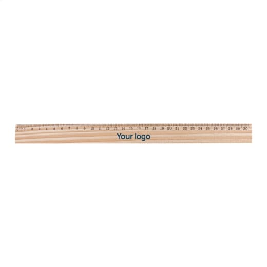 Righelli personalizzati in legno THREEO