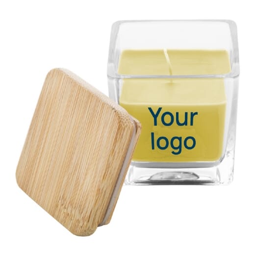 Candela a base di cera vegetale CUBAMA