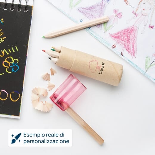 Set matite + temperino GALLERY 6