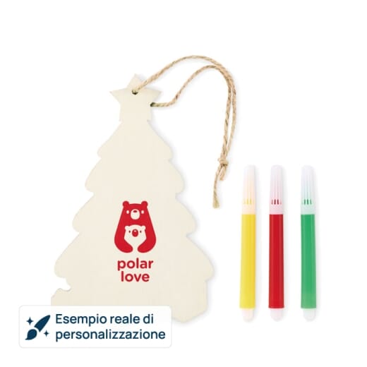 Decorazione albero di Natale COLORTREE