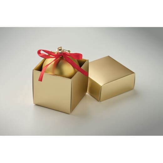 Pallina natalizia con scatola regalo BELLES