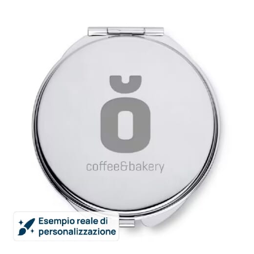 Specchietti personalizzati in metallo GUAPAS