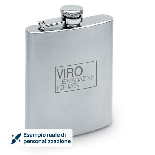 Fiaschetta in metallo SLIMMY FLASK - 175 ml