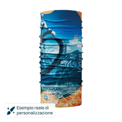 Scaldacollo in poliestere personalizzata