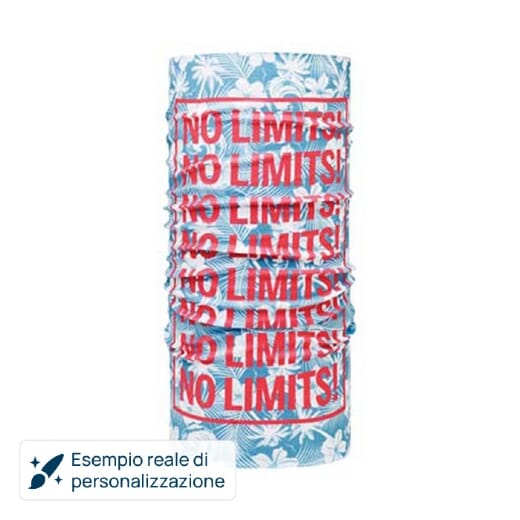 Multisciarpa in RPET personalizzata