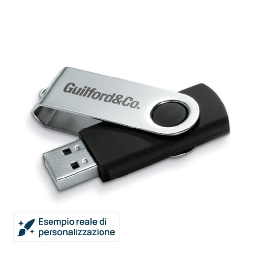 Chiavetta USB 8GB personalizzata TWISTER