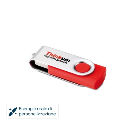 Chiavette USB personalizzate TWISTER