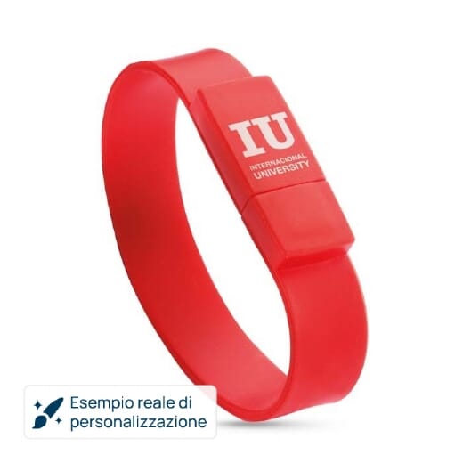 Braccialetto USB personalizzato WRISTFLASH
