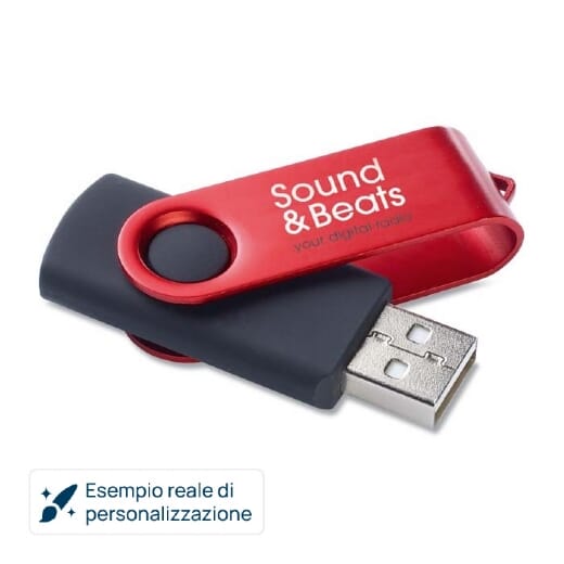 Chiavetta USB con logo TWISTER COLOR