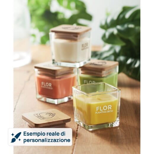 Candela di cera profumata PILA 