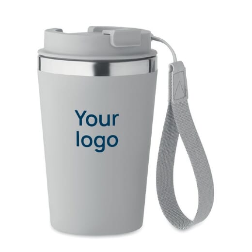 Bicchiere con cinturino TOPAZ - 350 ml