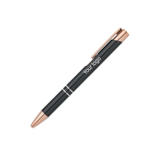 Penne con logo in alluminio riciclato BERN ROSE