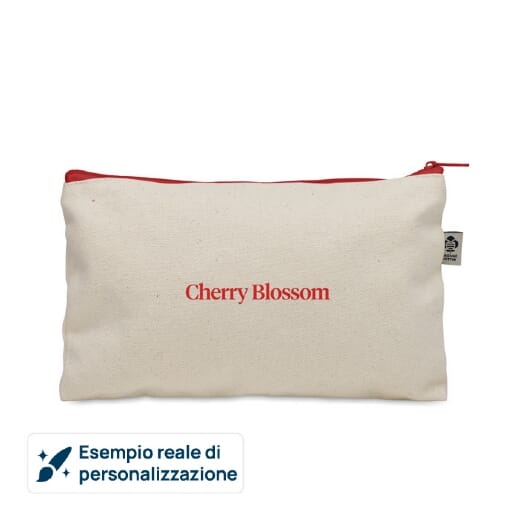 Pochette personalizzate PESACARA cotone bio