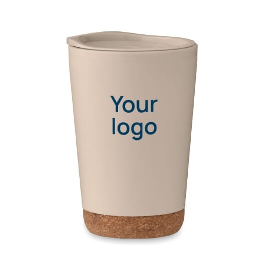 Bicchiere con base in sughero CO - 300 ml