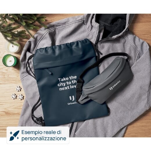 Sacca con rivestimento in pelle BANGKOK BAG