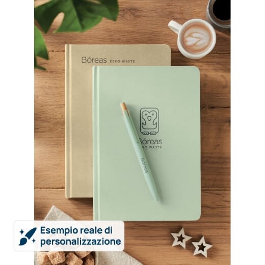 Notebook A5 in PLA canna da zucchero SUGAR