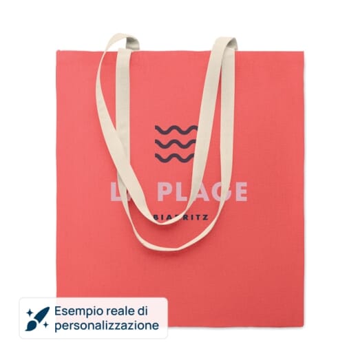 Shopper in cotone ZEVRA COLOUR