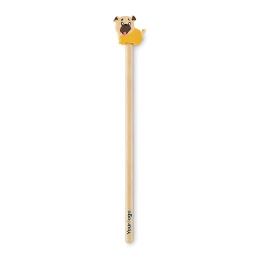 Matita con gomma a forma di animale CIRCO