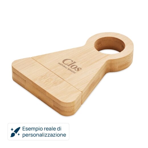 Supporto con apribottiglie STANDTURN