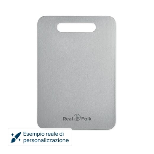 Tagliere piccolo in acciaio inox PLATI