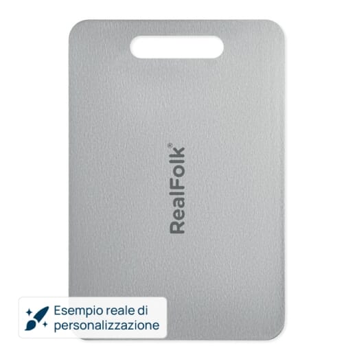 Tagliere medio in acciaio inox PLATI +